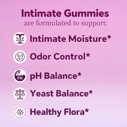 Lush Her Juicy Feminine Probiotics Gummies- All in One Solution with Slippery Elm and Prebiotics&Lactobacillus Probiotic Blend for Women’s pH Balance and Dryness - Hawaiian Pineapple Gummies 60 Counts Women’s Probiotics